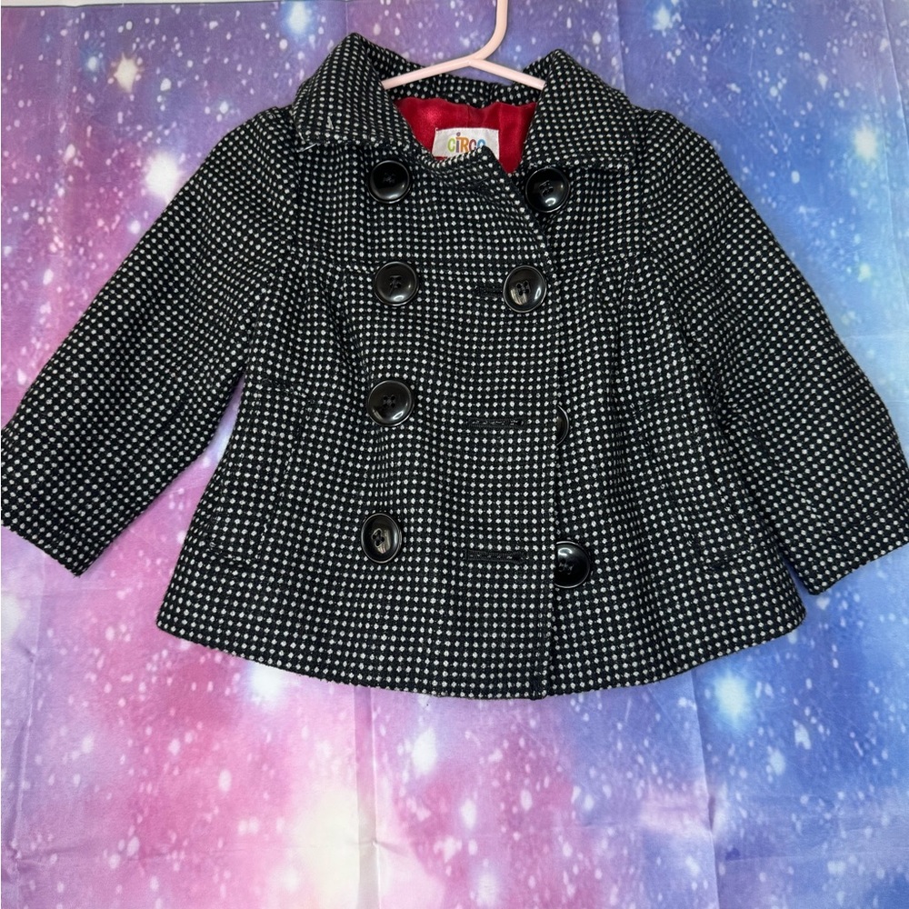 Girls circle Peacoat 🛍